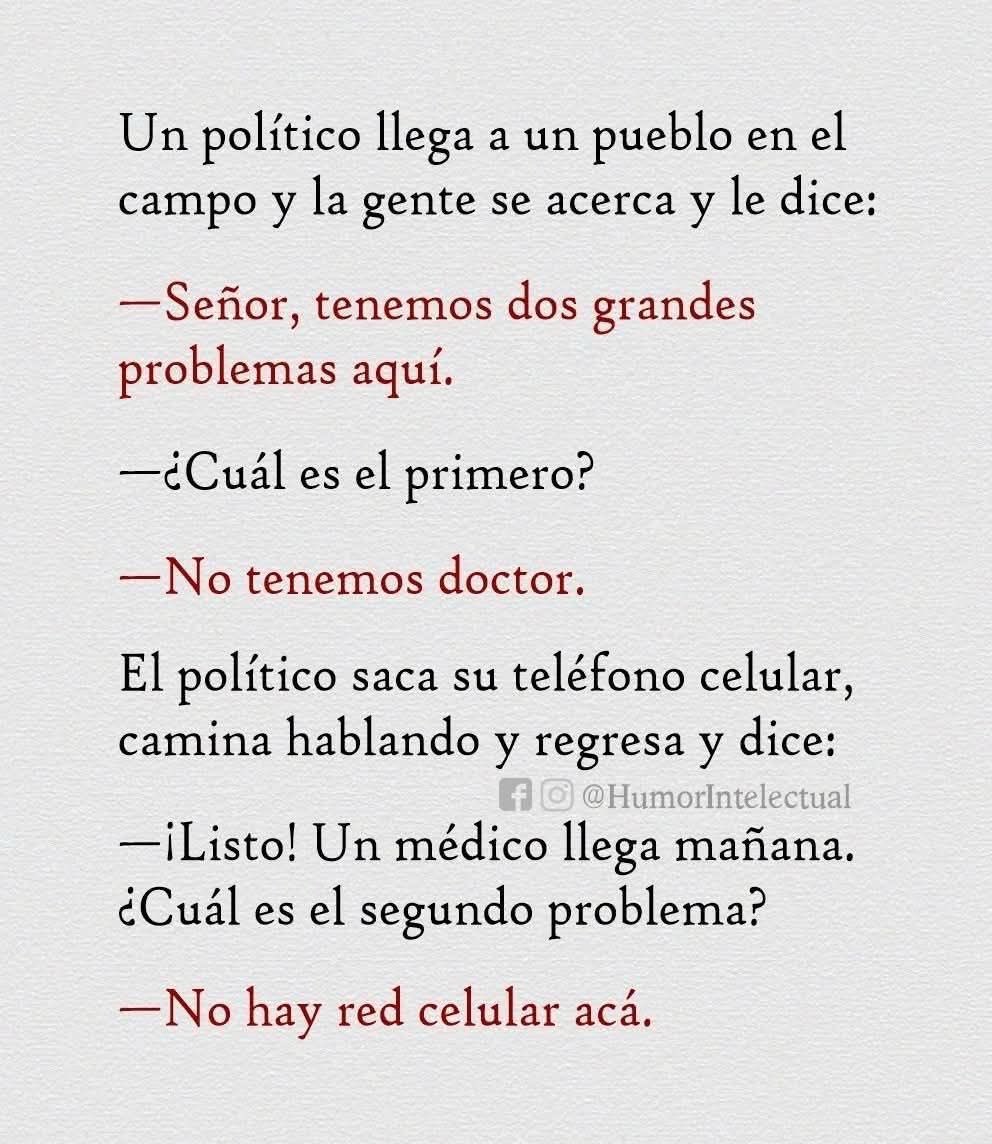 Esto aplica a TODOS los políticos 👇🏻