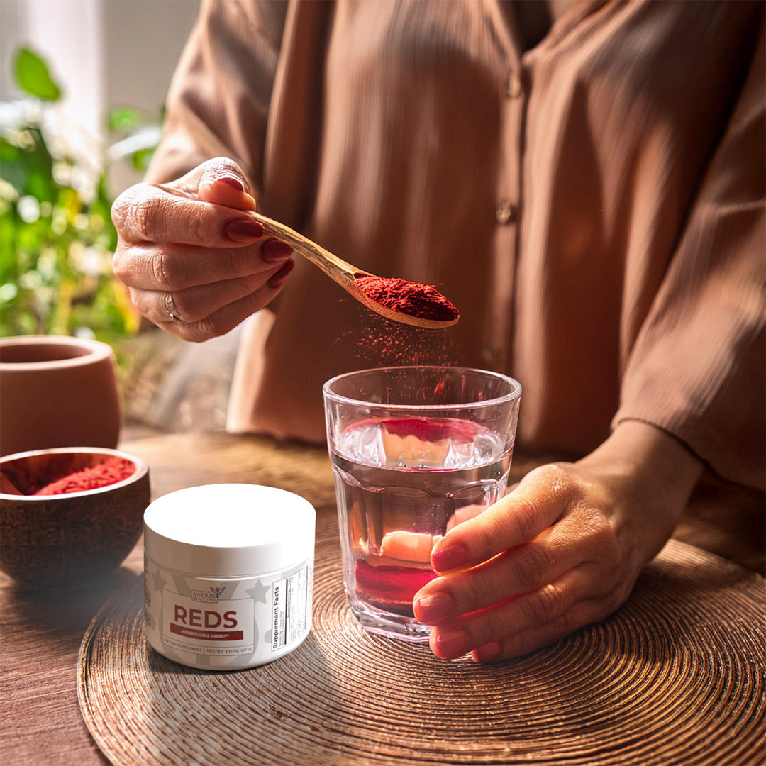 A daily boost of reds could help support overall well-being, providing nourishment for both body and mind. 🍓

Learn more: bit.ly/4hA9P3h

#nationhealthmd #wellness #holistichealth #organicsupplements #metabolicreds #nutrition #digestion  

*Reference upon request