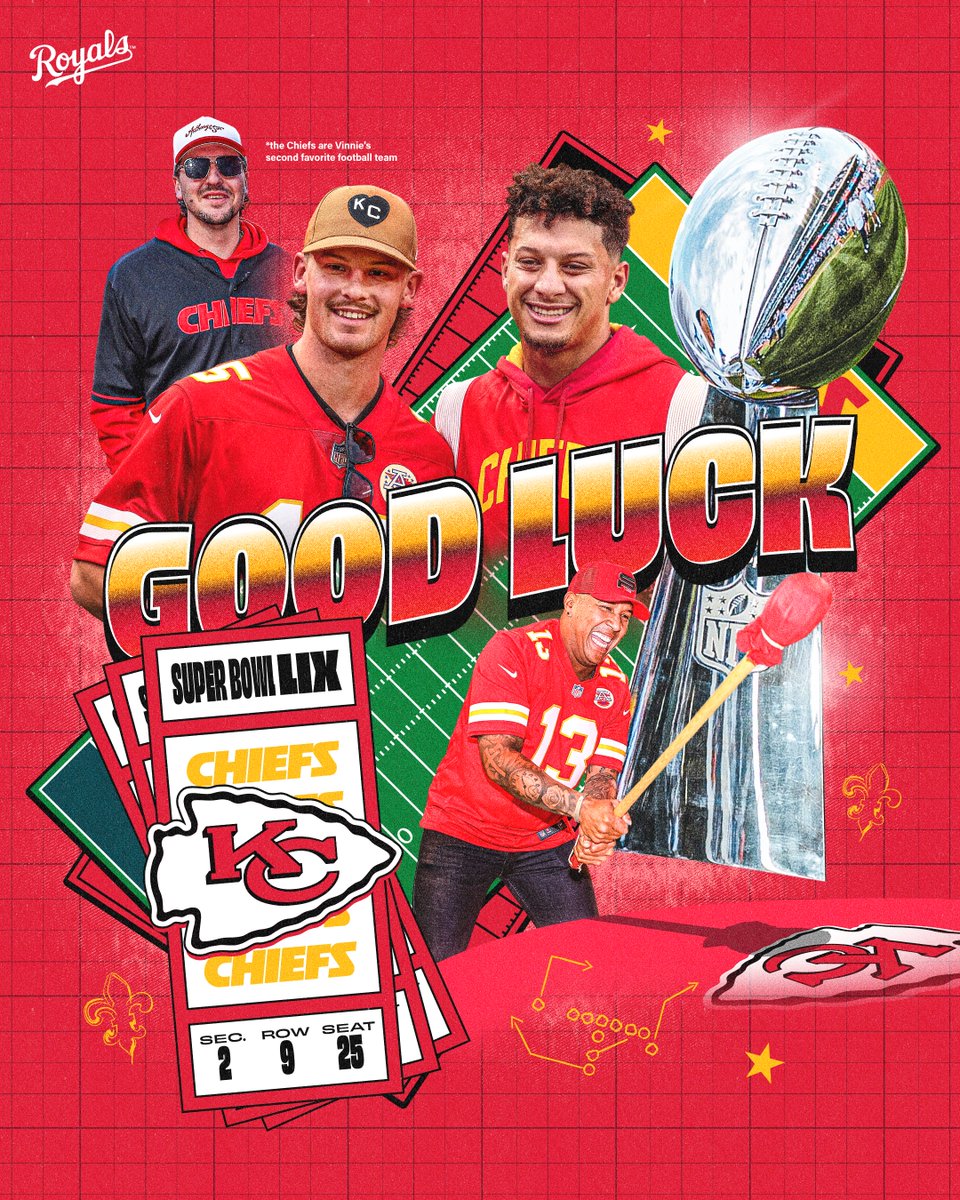 Royals's tweet image. All of KC is with you!

Go make some history, @Chiefs!