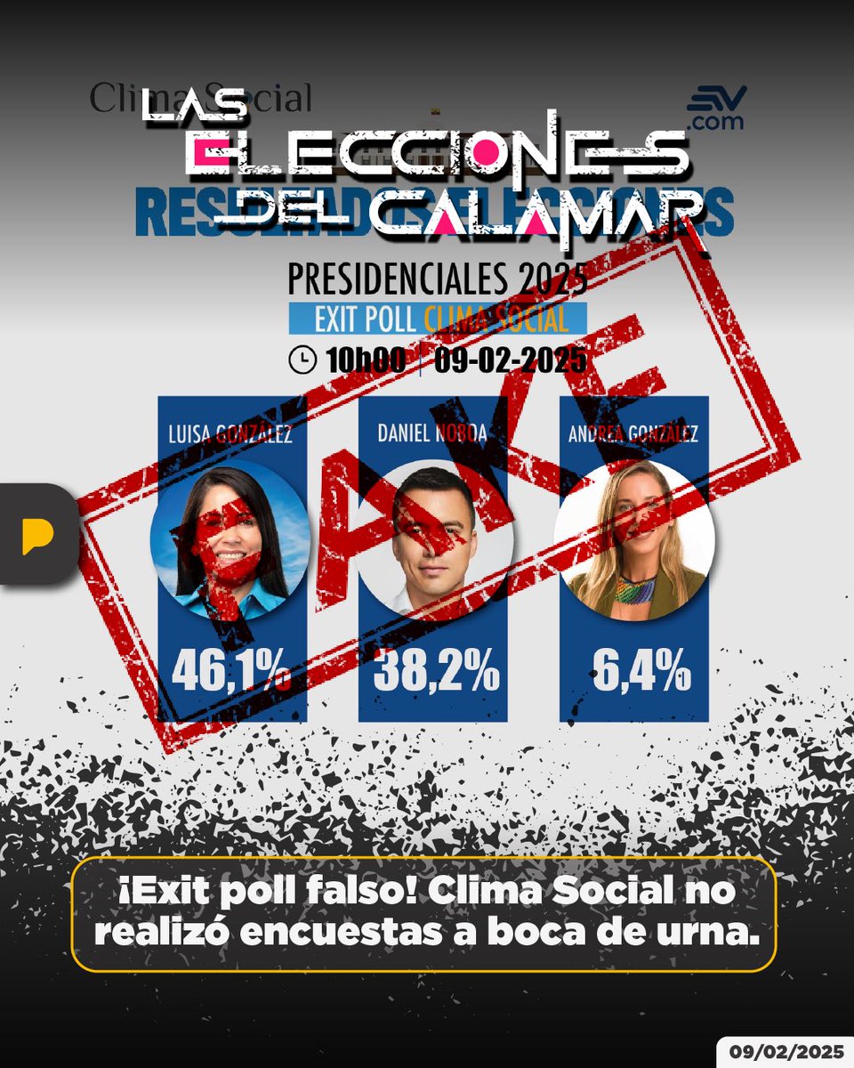 LaPosta_Ecu's tweet image. Si tu tía te mandó esto, pilas, es fake.