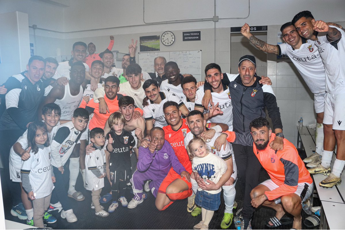 SI SI SIIIIII +3️⃣ 🔥

#SiempreADCeutaFC ⚪️⚫️