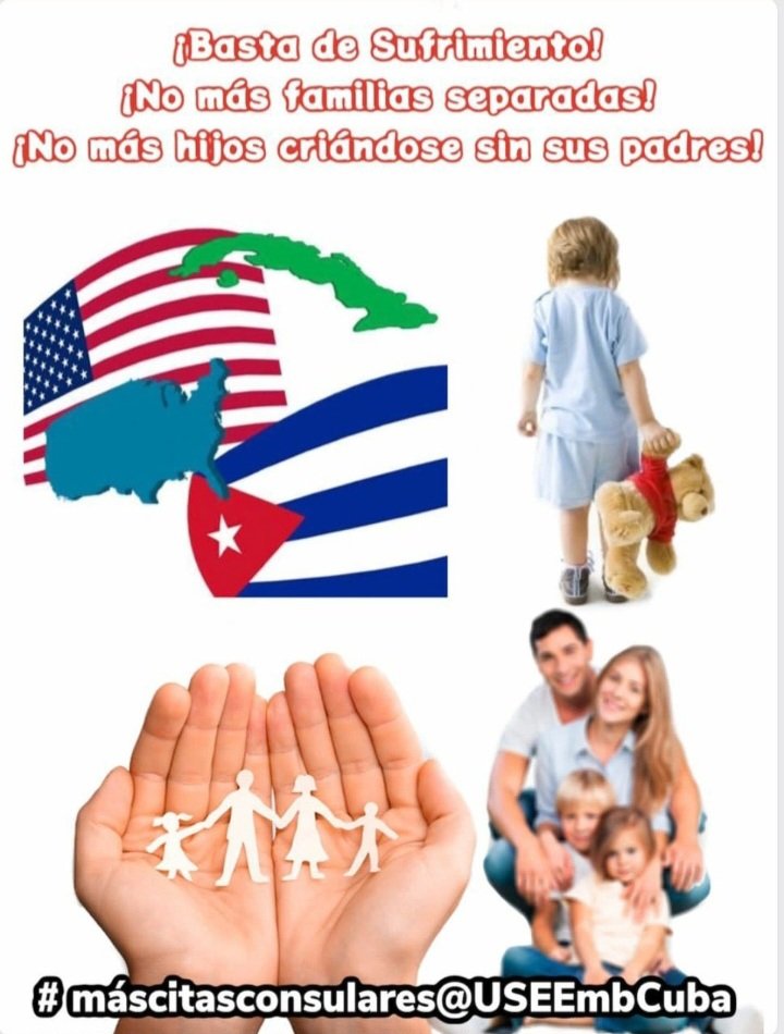 No more separated families, there are many years of waiting, small children, marriages, parents and siblings separated, we need the legal processes to be expedited.please.   #F2a,#F2b,#SOSFamilyReunification,hashdag.