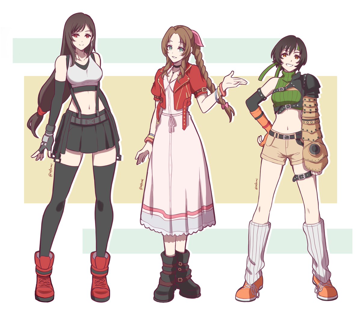 Final Fantasy 7 girls