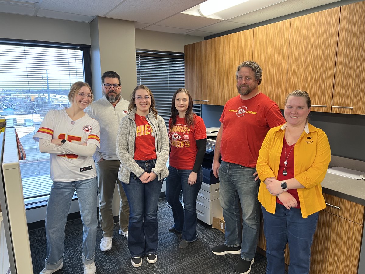 Banking on a #Chiefs win today!! 🏈

#Superbowl #LetsBuildEquity
