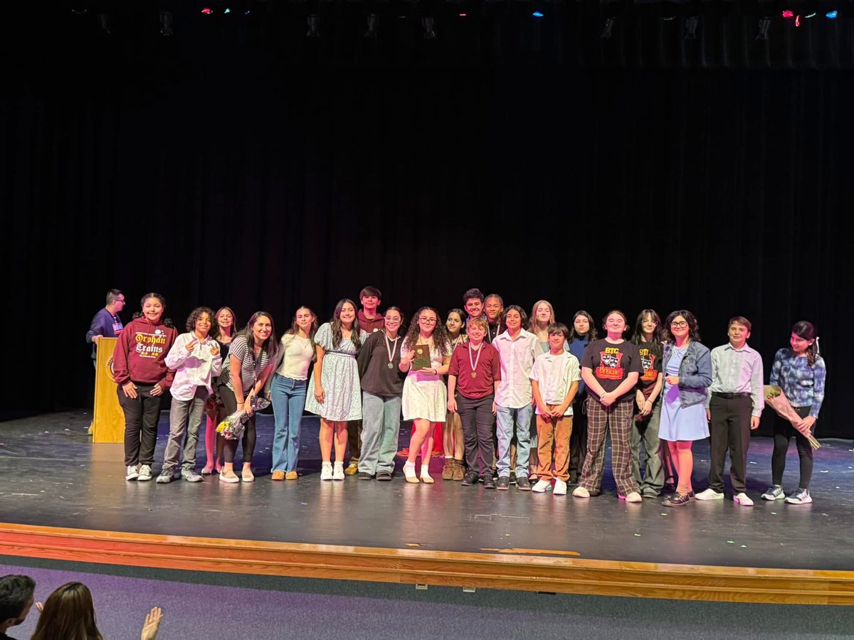 Briscoe Theatre Company rocked the stage today! We got superior rating, won two honorable mentions, two all star, a tech crew award, best performer and best ensemble. The kids had fun and poured their hearts out on stage. #BriscoeProud