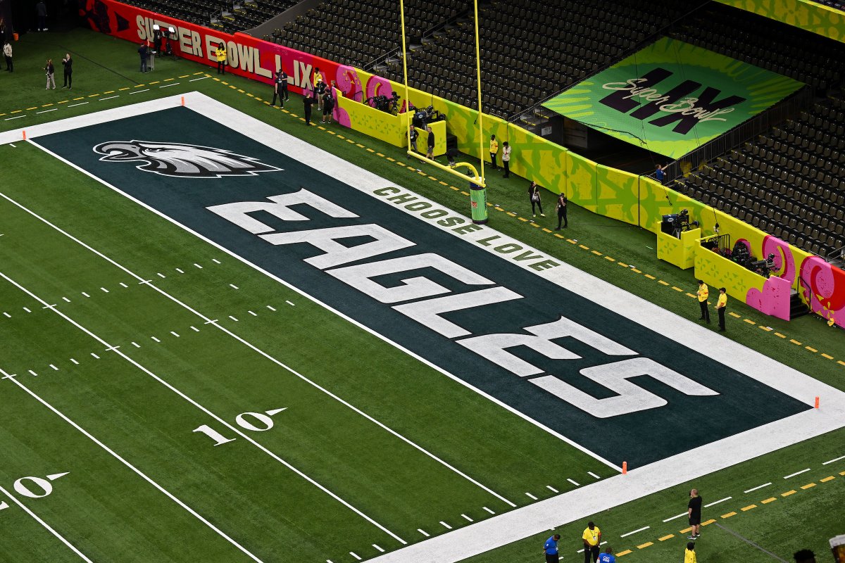 NFL's tweet image. Views from Caesars Superdome 📷 #SBLIX