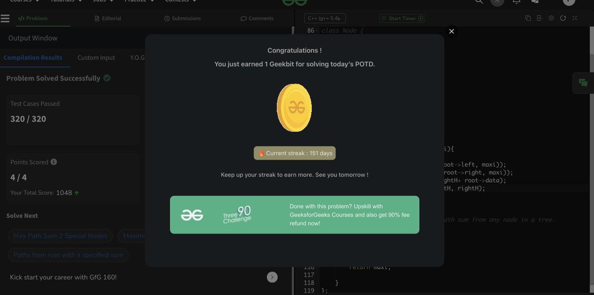 PratikMonk's tweet photo. Day 98 of #100DaysOfCode
โ
Solved the daily #GFG & #LeetCode problems.
๐๏ธโโ๏ธ Rest day from the gymโspent time with relatives.
๐ป Continued building group chat features.
๐ Studied #DevOps & revised System Design concepts.
#CodingJourney #SystemDesign #BuildingThings #KeepGrinding https://t.co/BxwW6bRBZ9