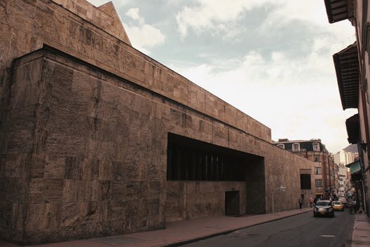 The bold geometric architecture of Luis Ángel Arango Library in Bogotá, Colombia