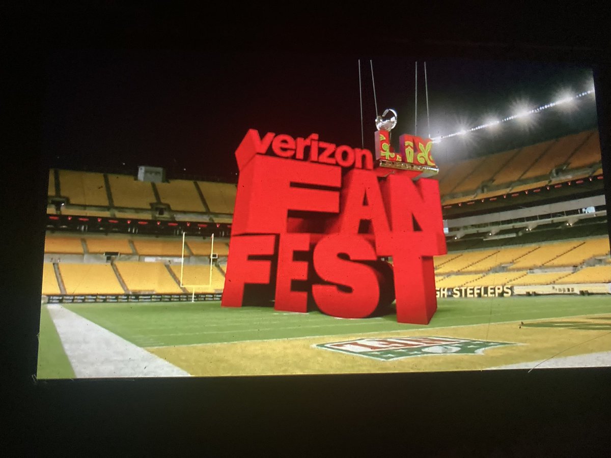 Rocking the Verizon Fan Fest today at <a href="/AcrisureStadium/">Acrisure Stadium</a>! If you’re headed to the party, hit me up! #pittsburgh #verizon #SuperBowlLIX
