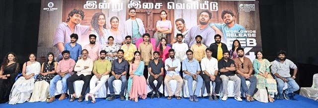 TAMIL CINE TALK (@unmaithamilan) on Twitter photo tamilcinetalk.com/2k-love-story-…
Team #2KLoveStory will see you at the #ProzoneMall on February 9, 3.30pm Onwards 💞
#2KLoveStoryFrom14thFeb ❤️
<a href="/Dir_Susi/">vennila production</a> <a href="/immancomposer/">D.IMMAN</a> <a href="/iamjagaveer/">Jagaveer</a> <a href="/dhananjayang/">G Dhananjeyan</a> <a href="/MeenakshiGovin2/">Meenakshi Govindharajan</a> <a href="/CityLightPics/">City Light Pictures</a> <a href="/Vignesh17935/">Vignesh subramanian</a> <a href="/CreativeEnt4/">Creative Entertainers</a> <a href="/Bala_actor/">Bala saravanan actor</a> <a href="/antonybhagyaraj/">Antony Bhagyaraj</a> tamilcinetalk.com/2k-love-story-…
Team #2KLoveStory will see you at the #ProzoneMall on February 9, 3.30pm Onwards 💞
#2KLoveStoryFrom14thFeb ❤️
<a href="/Dir_Susi/">vennila production</a> <a href="/immancomposer/">D.IMMAN</a> <a href="/iamjagaveer/">Jagaveer</a> <a href="/dhananjayang/">G Dhananjeyan</a> <a href="/MeenakshiGovin2/">Meenakshi Govindharajan</a> <a href="/CityLightPics/">City Light Pictures</a> <a href="/Vignesh17935/">Vignesh subramanian</a> <a href="/CreativeEnt4/">Creative Entertainers</a> <a href="/Bala_actor/">Bala saravanan actor</a> <a href="/antonybhagyaraj/">Antony Bhagyaraj</a>