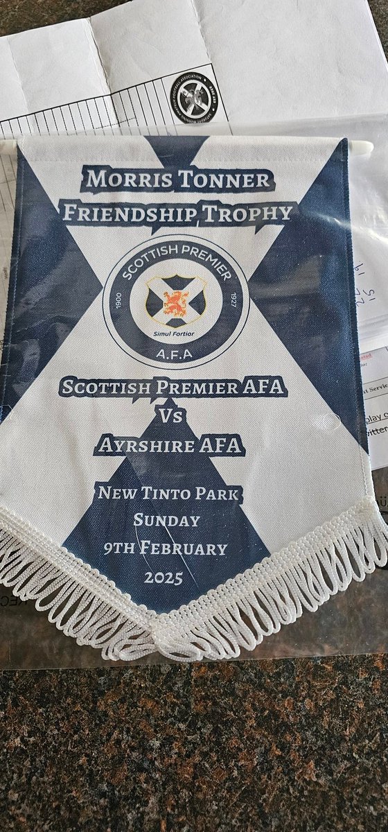 spafaofficial's tweet image. Congratulations to our select team in their win A hard fought  close contest with our select team winning a penalty shoot out.  Many thanks to the @AyrshireAFA select and their committee.  In what was a  very entertaining game.  Our winning captain @andygilzo94 Mr G Dingwall