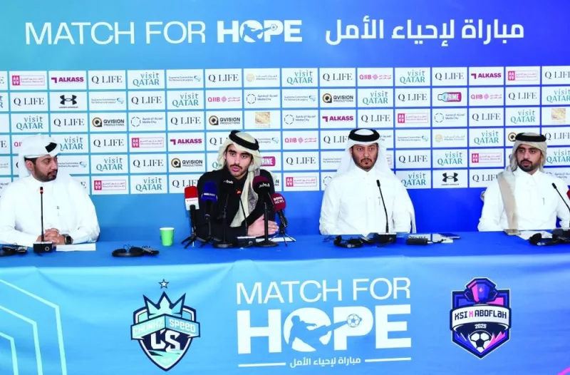 GulfTimes_QATAR's tweet photo. The organising committee has lined up exciting activities to herald the Match for Hope 2025 which will be held on February 14 at Stadium 974.
#MatchforHope2025
https://t.co/0fXcoI3aBk https://t.co/JUWf4u2aSU