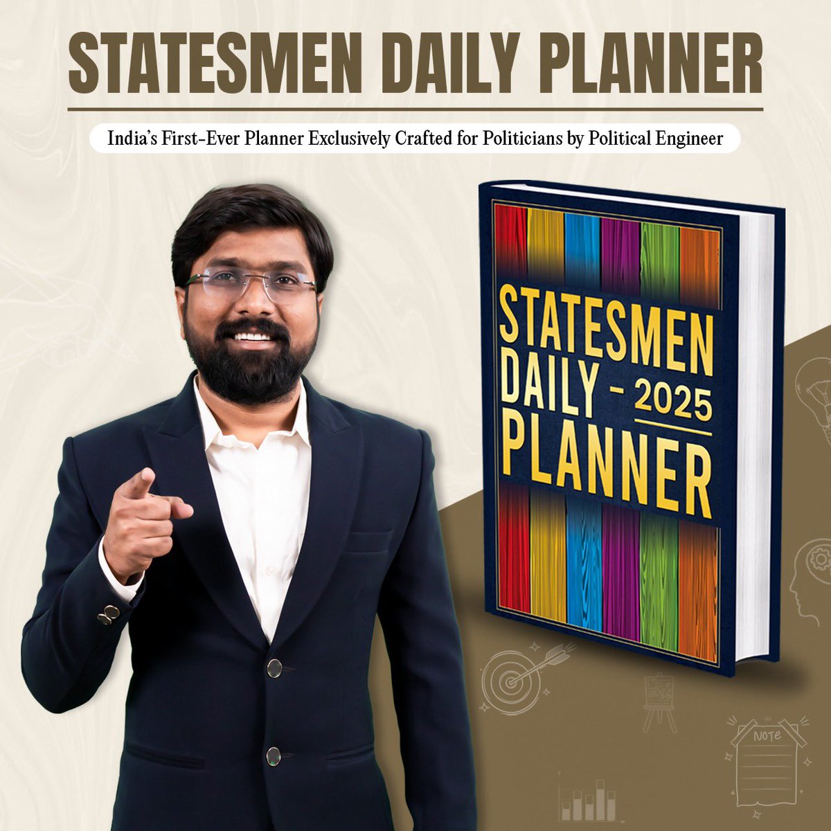 Grateful to Chandu ji, founder of <a href="/Political_Er/">𝐏𝐨𝐥𝐢𝐭𝐢𝐜𝐚𝐥 𝐄𝐧𝐠𝐢𝐧𝐞𝐞𝐫 👨‍💻</a>, for the Token of Appreciation - Statesman Dairy 2025. Truly honored to receive such recognition. It’s been an incredible year of growth and achievements! 

#Gratitude #Recognition #PoliticalEngineer #StatesmanDairy2025