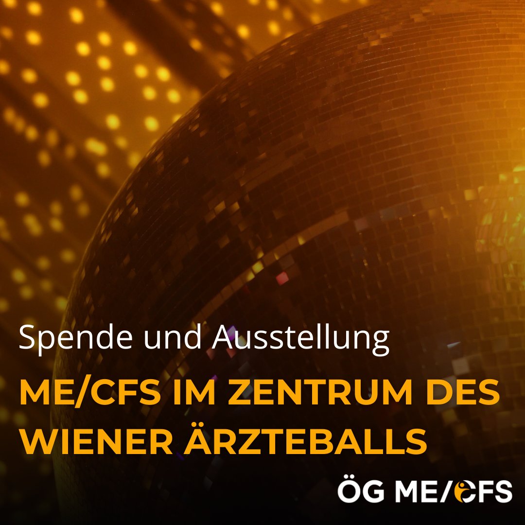 🎵 Wiener Ärzteball für ME/CFS 🎵

Der diesjährige Wiener Ärzteball am 25. Januar 2025 stand im Zeichen der Solidarität mit #MECFS. Neben einerAusstellung einer Fotoserie über ME/CFS-Betroffene von Brent Stirton wurde mit dem Reinerlös des Ballesauch die <a href="/weandmecfs/">WE&ME Foundation</a>