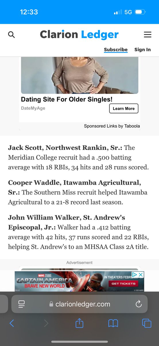 Jack Scott (@jack_scott122) on Twitter photo Very blessed to be recognized in the Clarion Ledgers Top 30. Ready to go to work this season. <a href="/NWR_BASEBALL/">Northwest Rankin Baseball</a> Very blessed to be recognized in the Clarion Ledgers Top 30. Ready to go to work this season. <a href="/NWR_BASEBALL/">Northwest Rankin Baseball</a>