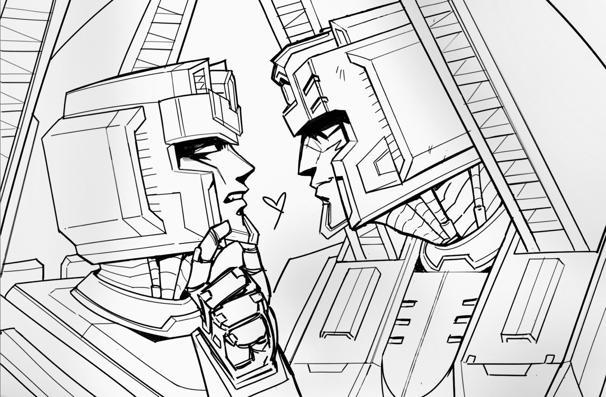 Preview of my #Thunderwarp special Valentine’s Day post uwu 

#transformers #maccadam #tcwarp