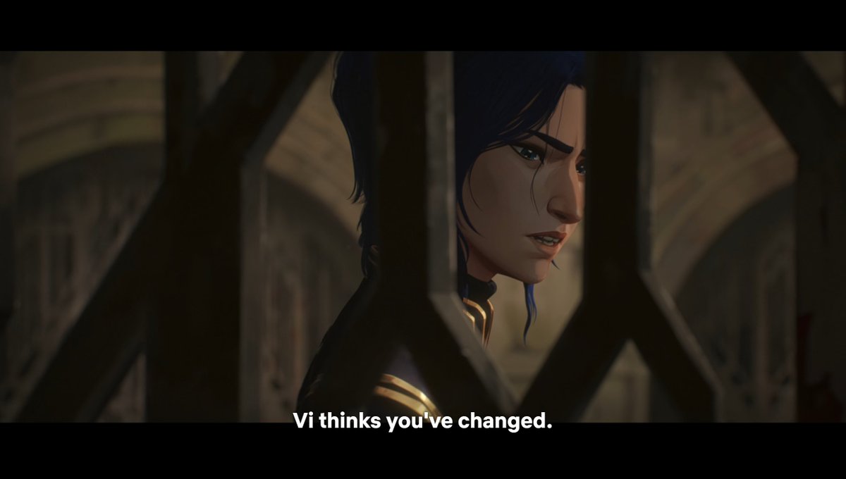 Oh Caitlyn is so in love with Vi 😩