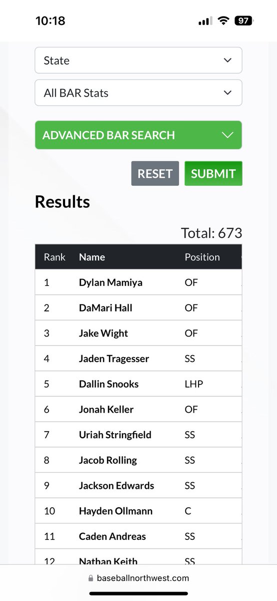 Jadentragesser's tweet image. Some infield video from this weekend gearing up for the season. Arm is feeling amazing. Currently ranked 4th in the northwest for BBNW bar testing. Ready to get after it this year!