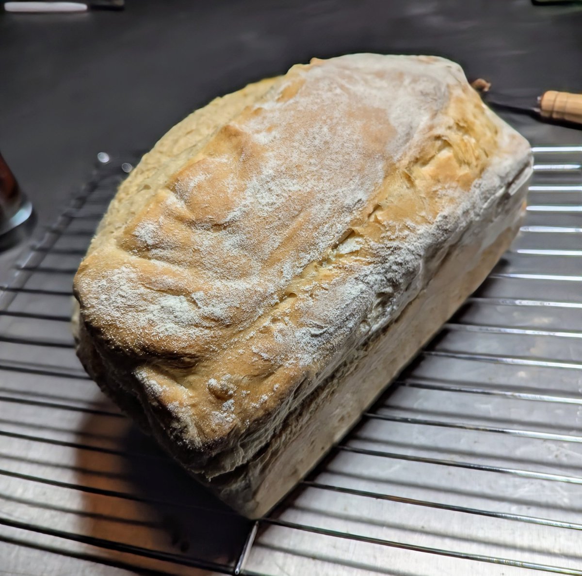 jayclark0106's tweet image. Doesn&apos;t look too shabby #Bread #Baking #Learner