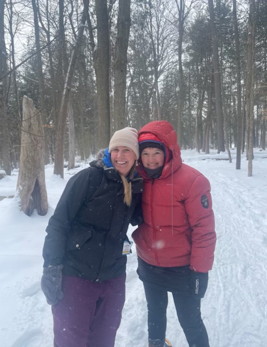 StPeterCSS's tweet photo. Students from @HolyCrossPTBO & SPCSS spent the morning outside snowshoeing at Jackson Park. There were about 35 participants. For many, this was the first time they had been on snowshoes. Thank you as well to the @NCC_Ptbo @PVNCCDSB #BeingCommunity https://t.co/6rEghAS5Ka