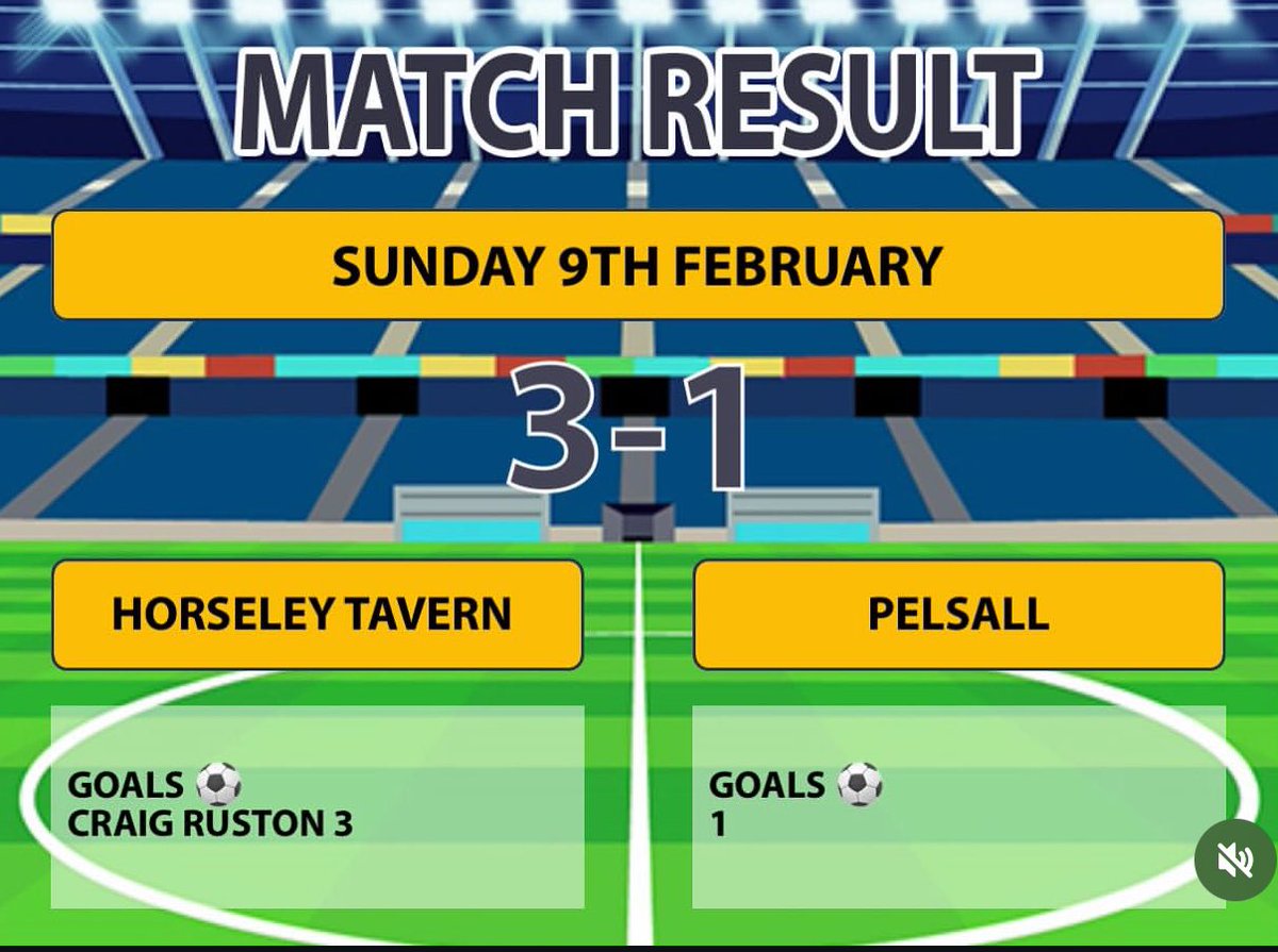 Great bounce back after last weeks poor result in the charity cup. Craig Rushton with the perfect hatrick to take all 3 points.

Goals: 
Craig Rushton ⚽️⚽️⚽️

MOTM: Craig Rushton