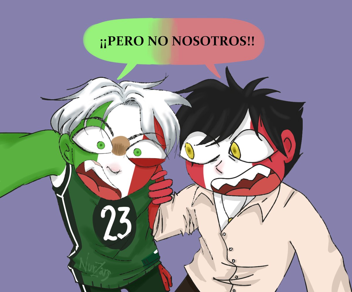 NurZars_0's tweet photo. POV: México y Perú emo, de adolescentes, antes de entrar a un tono
#countryhumansmexico #countryhumansperu #mexper #CountryHumans https://t.co/rXjS7aps4s