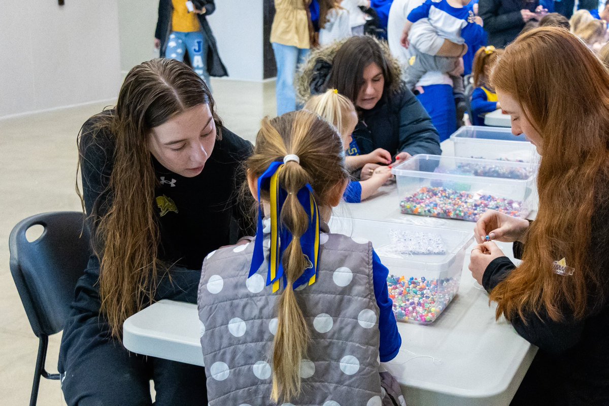 We had so much fun celebrating National Girls &amp; Women in Sports Day with Jackrabbit Nation yesterday! ✨ 

#GoJacks 🐰
