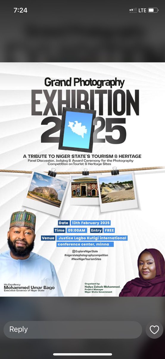 explorenigerst's tweet photo. The big day is almost here! Thursday, February 13th! A day filled with excitement and big prizes! Don’t miss it!
#explorenigerstate https://t.co/uzQmUk4Yvm