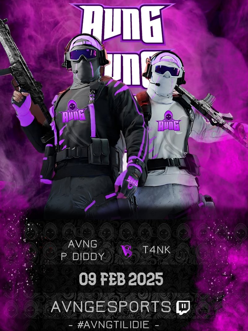 📣ITS GAME DAY📣

🆚- T4NK
🎮- <a href="/EuCompLeague/">Eu Competitive League</a> 
⏰-8:15 PM

🟣- <a href="/God__212/">Göd</a> 
⚪️- <a href="/LeeJ_Cod/">Lee</a> 
🟣- <a href="/cel1x_/">Celix</a> 
⚪️- @muskoCOD