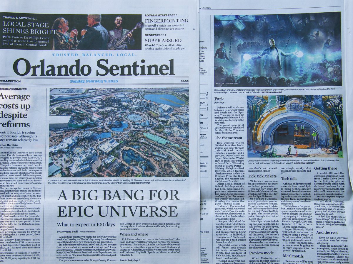 Way back there was an <a href="/orlandosentinel/">Orlando Sentinel</a> staff photographer, Red Huber. Perhaps best known for documenting the space shuttle and all things NASA, but an excellent photographer of any subject.
I try to report and take photos like Red did.
Today, two of my photos are in the paper.