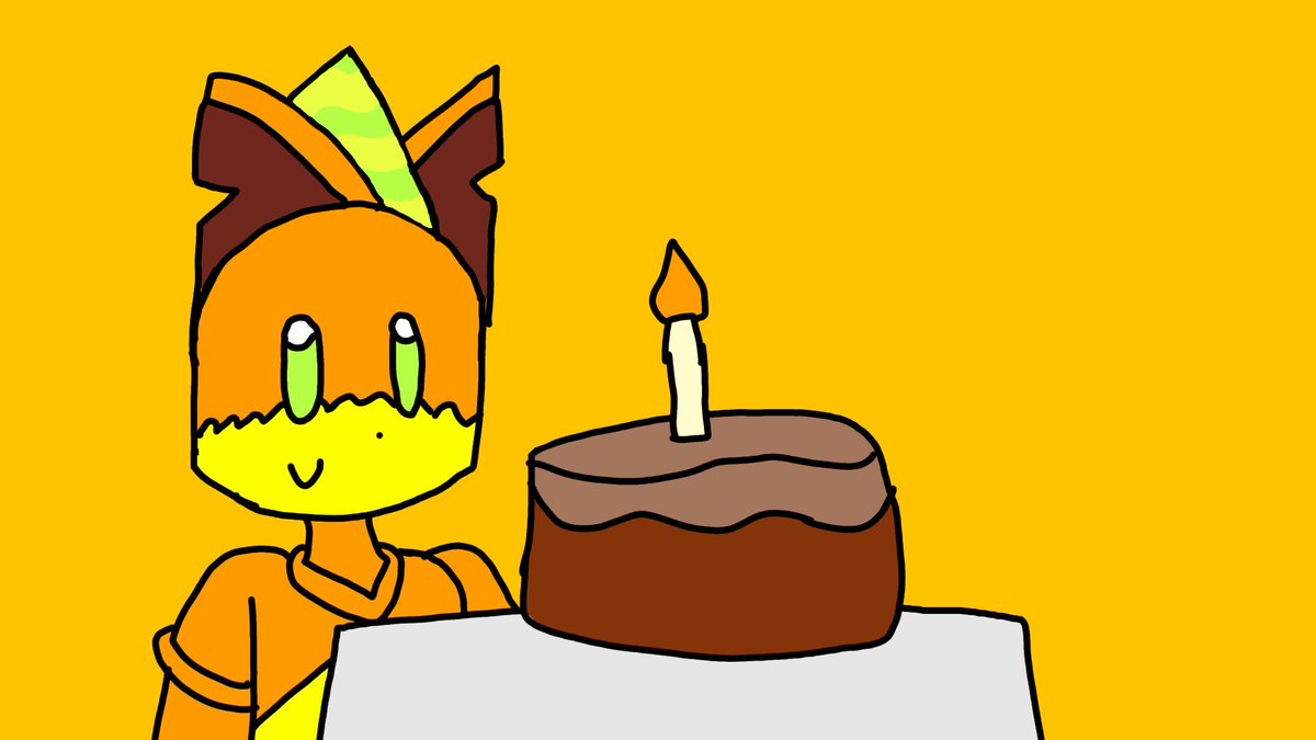 Me waiting for my bday for chocolate cake:
(On 2 days 11/febuary)
#bday #oc  #birthday #drawing #art