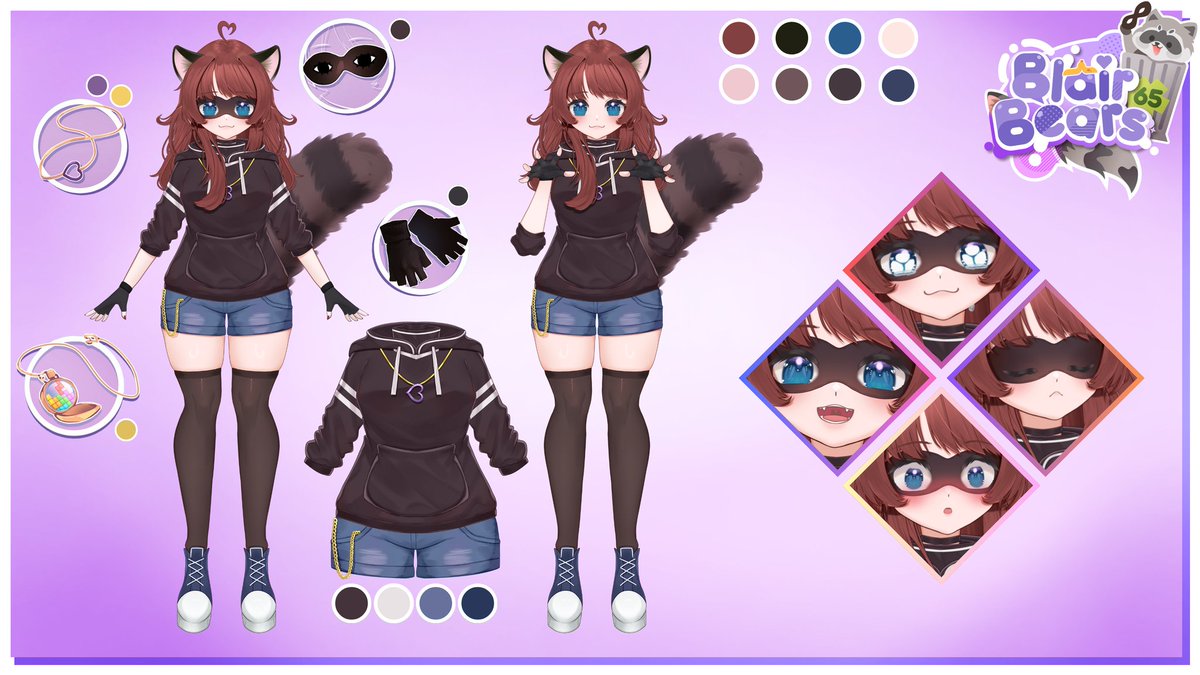 BlairBears65's tweet image. Hey, Hi, Hello!

I'm BlairBears: Charity Raccoon! I strive to spread kindness and positivity while also helping kiddos in Children's Miracle Network Hospitals!

🦝Extra Life Page: extra-life.org/participant/Bl…

🦝Twitch: twitch.tv/blairbears65

🦝Etc: blairbears65.carrd.co

#Vtuber