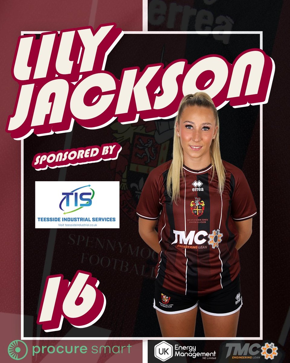 MoorsLadies's tweet photo. She's done it again!

With another superb performance at centre back Lily Jackson is player of the match for the second week in a row. 👏

Lily is sponsored by Teesside Industrial Services and Belmont Taxis.

#moors https://t.co/nSej5Emhfj