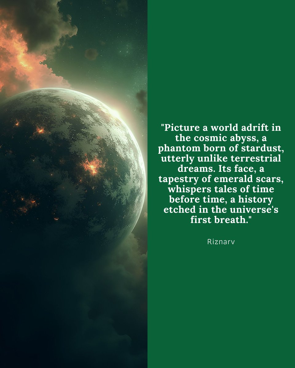 TheRiznarv's tweet photo. Still NOWHERE Project

How good this pic for you?

#planet #astronomy #galaxy #universe #designyoucanfeel #art #ArtistOnTwitter #NFT #NFTCommunity #nftcollector #NFTCollection https://t.co/sNVuU81nAx