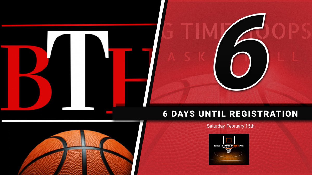 bigtimehoops's tweet photo. Registration for the 13th Big Time Hoops Showcase opens next Saturday, February 15th. #TakingItToTheNextLevel https://t.co/LSlwvl27jO