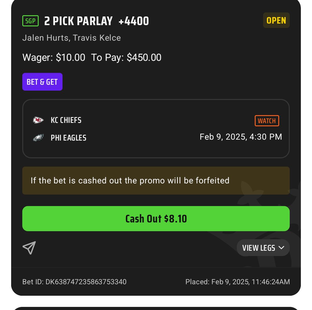 WINderwish's tweet photo. @DKSportsbook #LetDKCook https://t.co/Ky9whSLNyj