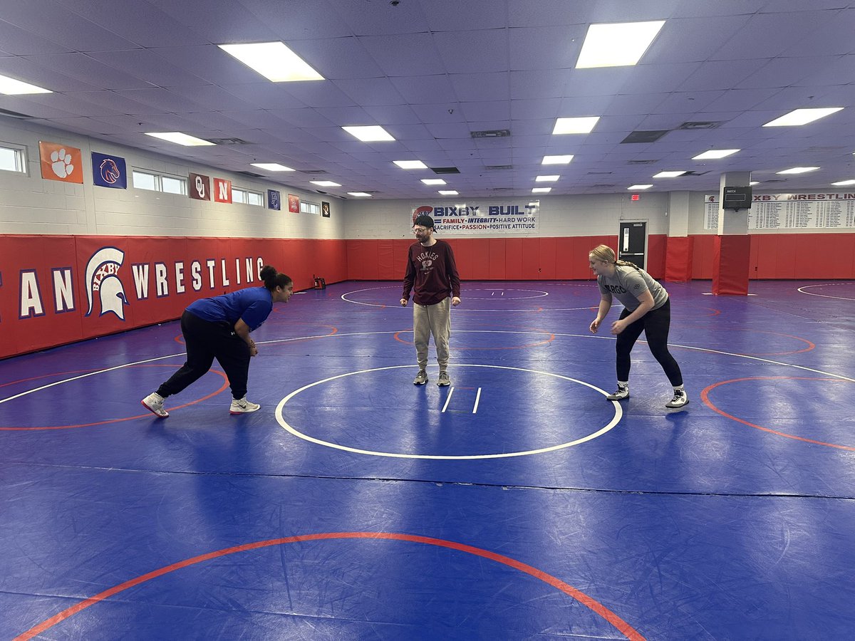 TheJokerJB's tweet photo. I love my team for many reasons, but one of my favorite things is how they welcomed my brother. 🥹 Whether they get their hands raised or not, they will always be winners because of WHO they are. As a coach, that makes me really proud. @Bixby_Wrestling https://t.co/58IzwuqHcm