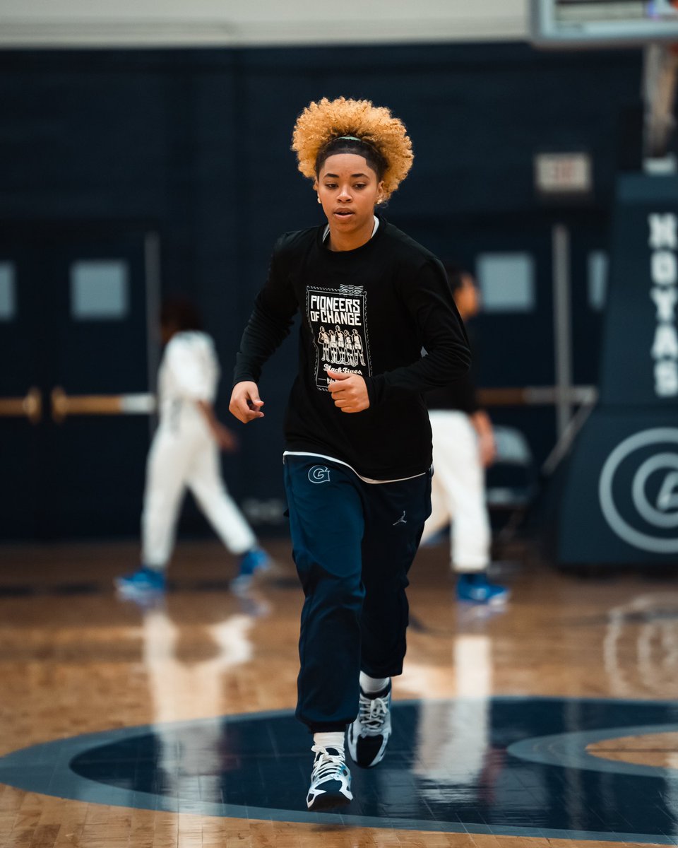 GeorgetownWBB's tweet photo. Georgetown and the @bigeast celebrate #BlackHistoryMonth by partnering with the @BlackFives Foundation whose mission is to research, preserve, showcase, teach and honor the pre-NBA history of African Americans in basketball.

#HoyaSaxa #EarnedNeverGiven #HoyaTough https://t.co/RlhGqw9Vth