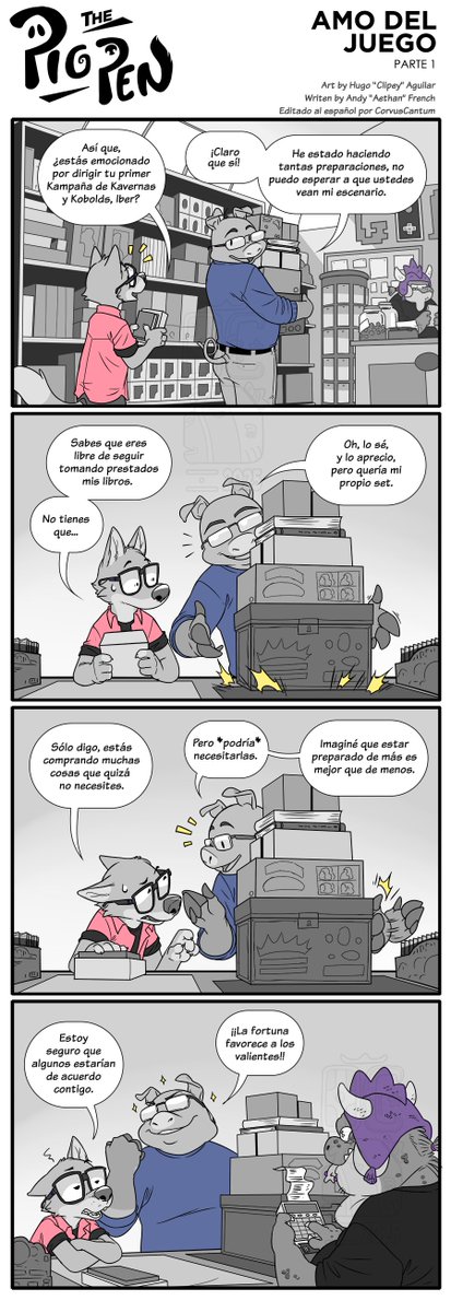 ThePigpenComic's tweet photo. oleplay Reversal / Amo del Juego
part 1 https://t.co/0HHswfhjSy
