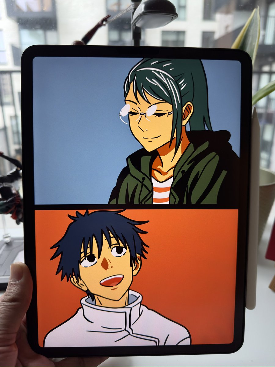 MandarsArt's tweet photo. Yuta x Maki ☺️ | Jujutsu Kaisen 
.
.
.
#anime #jjk #animeart #jujutsukaisen #jujutsukaisenedit #animeartist #maki #yuta #yutaokkotsu #makizenin https://t.co/I0shVj3T1F