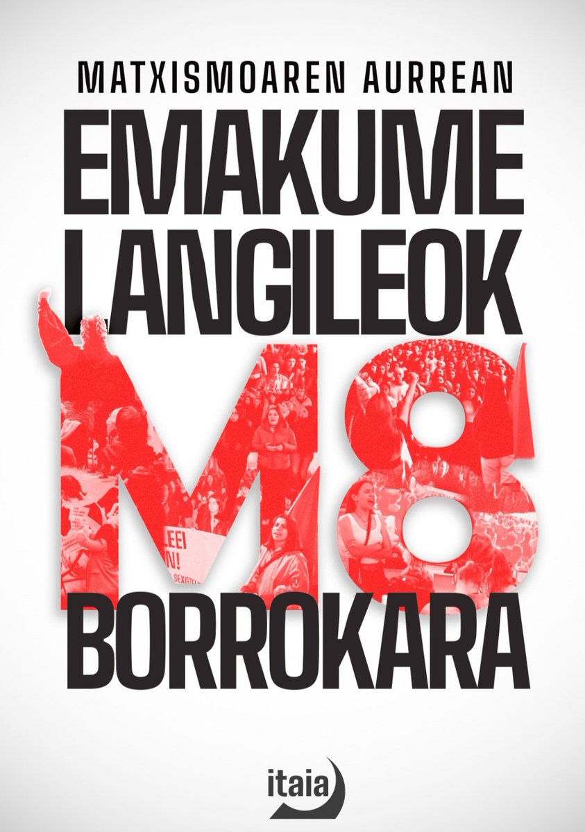 M8| MOBILIZAZIOAK

Jarrera erreakzionarioen eta matxisten aurkako borroka oraindik kaleetan dagoela erakusteko unea da eta bide horretan, emakume langileoi dagokigu lehen lerroa hartzea. 

MATXISMOAREN AURREAN, EMAKUME LANGILEOK BORROKARA! 

Batu mobilizazioetara!