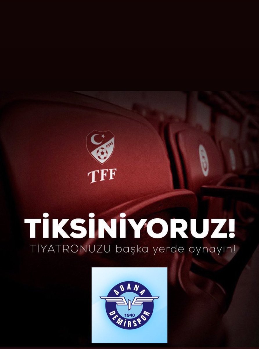 TÜRK FUTBOLU 3 den büyüktür #hepimizdemirsporuz