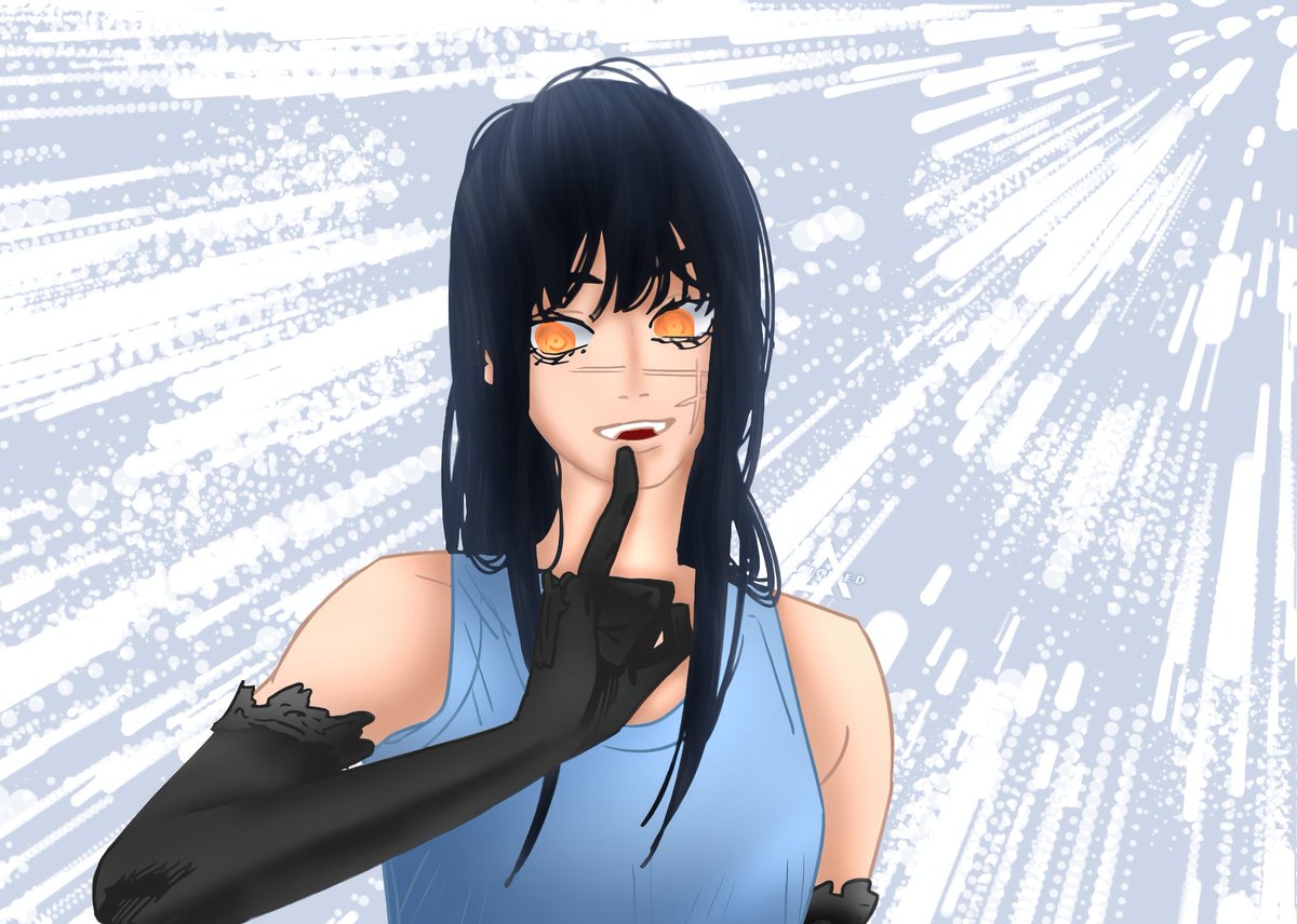kaicited's tweet photo. Yoru, the war devil
coloring by me 🔥
lineart by: @7heFallenAngel
#chainsawan #chainsawman191 #yoru #denji #manga #mangacoloring #mangaart https://t.co/oWwYzmcAb0