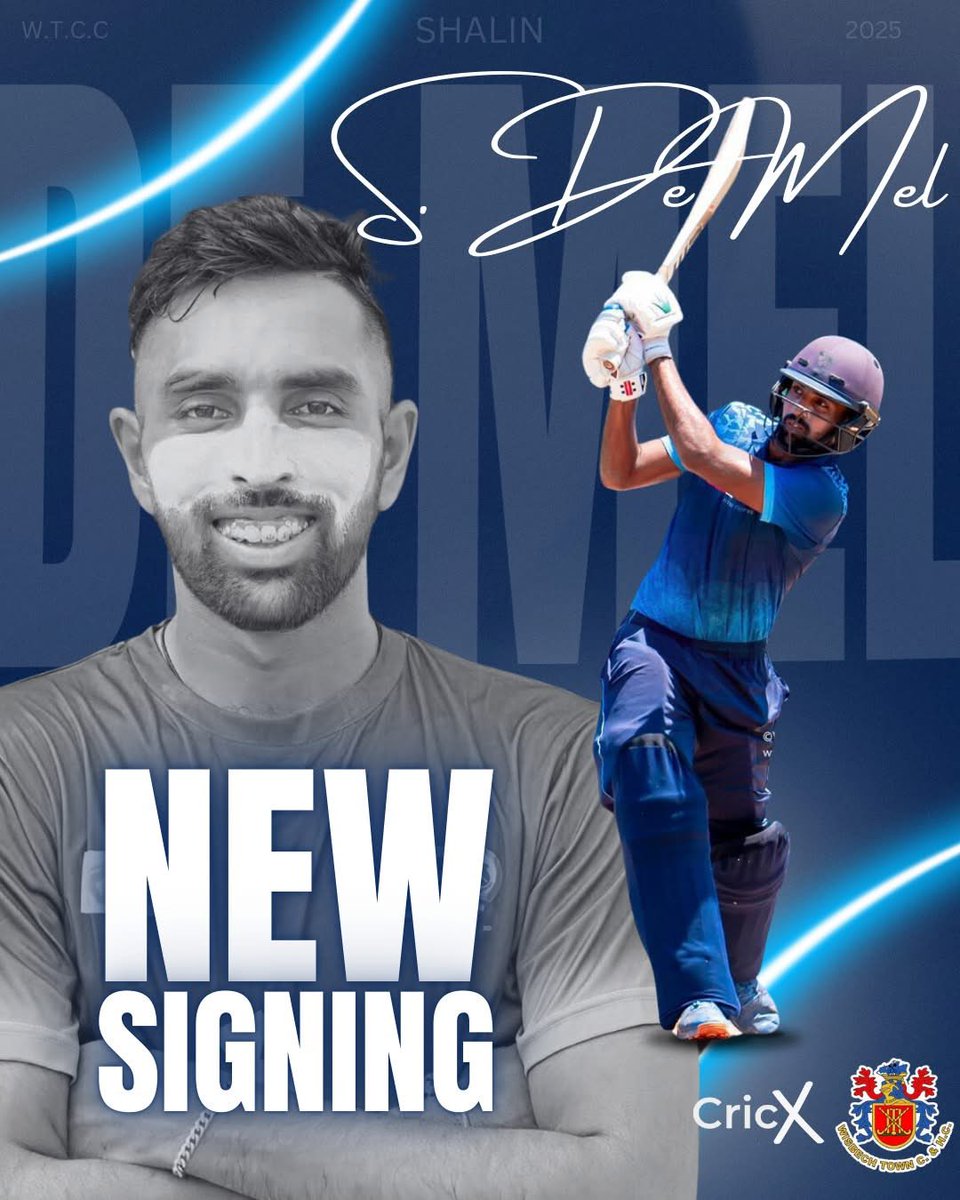 CricX - The Cricket Exchange Agency๐๐ (@cricketagency) on Twitter photo ๐ด๓ ง๓ ข๓ ฅ๓ ฎ๓ ง๓ ฟ | ๐๐๐ ๐๐๐๐๐๐๐ โ๏ธ
"๐๐ข๐ฌ๐๐๐๐ก ๐๐จ๐ฐ๐ง ๐ฌ๐๐๐ฎ๐ซ๐ ๐๐ ๐๐๐ฅ! ๐
Congratulations to Shalin De Mel on signing with <a href="/WisbechCC/">Wisbech CC</a> for the 2025 Cambridgeshire & Huntingdonshire Premier League campaign. ๐
The talented Sri Lankan all-rounder is set for his maiden ๐ด๓ ง๓ ข๓ ฅ๓ ฎ๓ ง๓ ฟ | ๐๐๐ ๐๐๐๐๐๐๐ โ๏ธ
"๐๐ข๐ฌ๐๐๐๐ก ๐๐จ๐ฐ๐ง ๐ฌ๐๐๐ฎ๐ซ๐ ๐๐ ๐๐๐ฅ! ๐
Congratulations to Shalin De Mel on signing with <a href="/WisbechCC/">Wisbech CC</a> for the 2025 Cambridgeshire & Huntingdonshire Premier League campaign. ๐
The talented Sri Lankan all-rounder is set for his maiden