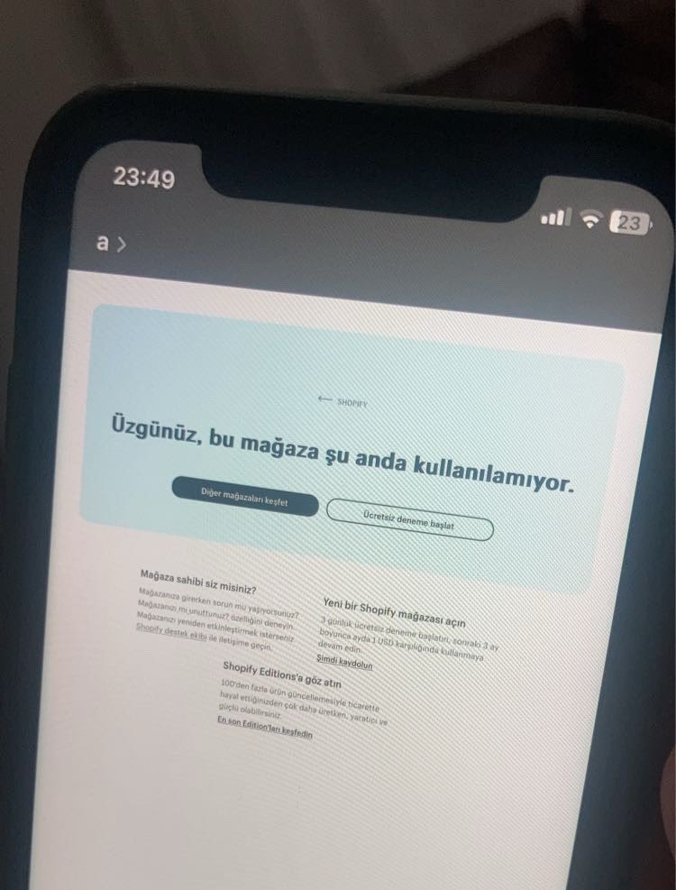 safaride paramın olmasını bekleyen mağazanın hazin sonu