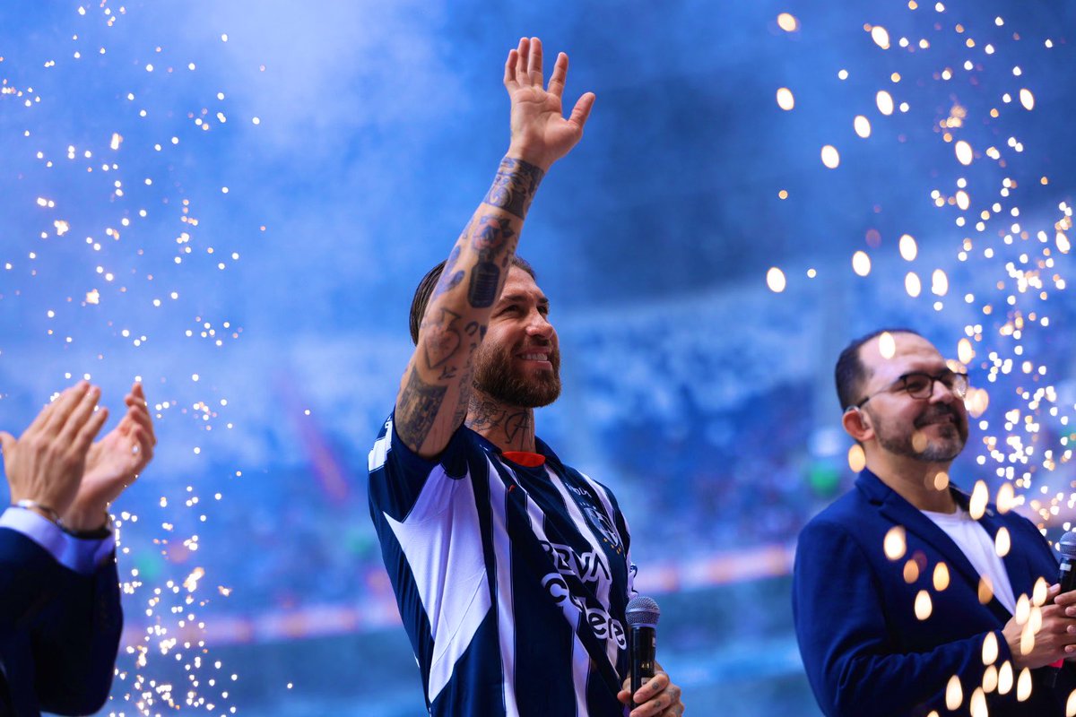 SomosRayados's tweet image. Bienvenido a Casa, Sergio Ramos. Bienvenido al Club de Futbol Monterrey.