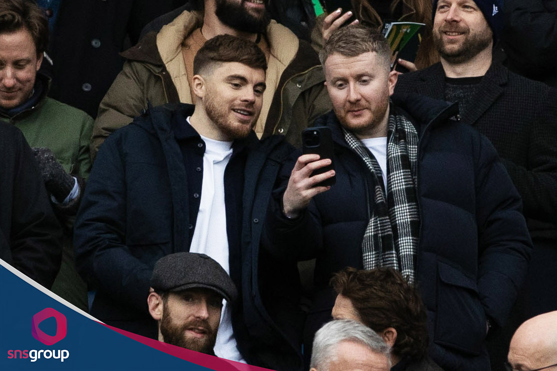 snsgroup's tweet photo. 📸 Celtic and Scotland's James Forrest at Murrayfield today for Scotland vs Ireland.
#G6N | #SCOIRE | 🏴🇮🇪 https://t.co/fnoxX15kDd