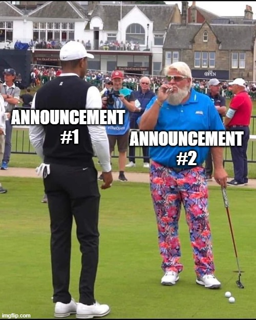 That's right. We have not one, but TWO announcements coming on Tuesday.

You're not gonna want to miss this...