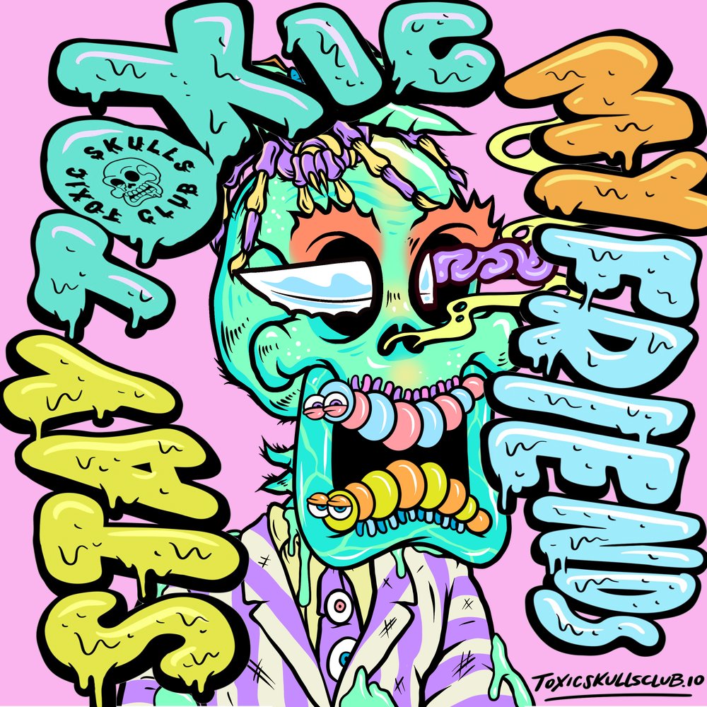 The next chapter of Toxic Skulls Club <a href="/ToxicSkullsClub/">Toxic Skulls Club</a> is here! 🔥

💀 INSCRIPTIONS Mint Coming Soon!
💰 $10K in ETH giveaways for lucky minters!
🦂 Skullpion &amp; Raptor Ordinals up for grabs!

⏳ Don’t get left behind—stay ready! 🚀
#ToxicSkullsClub #NFTMint #Ordinals #ETH