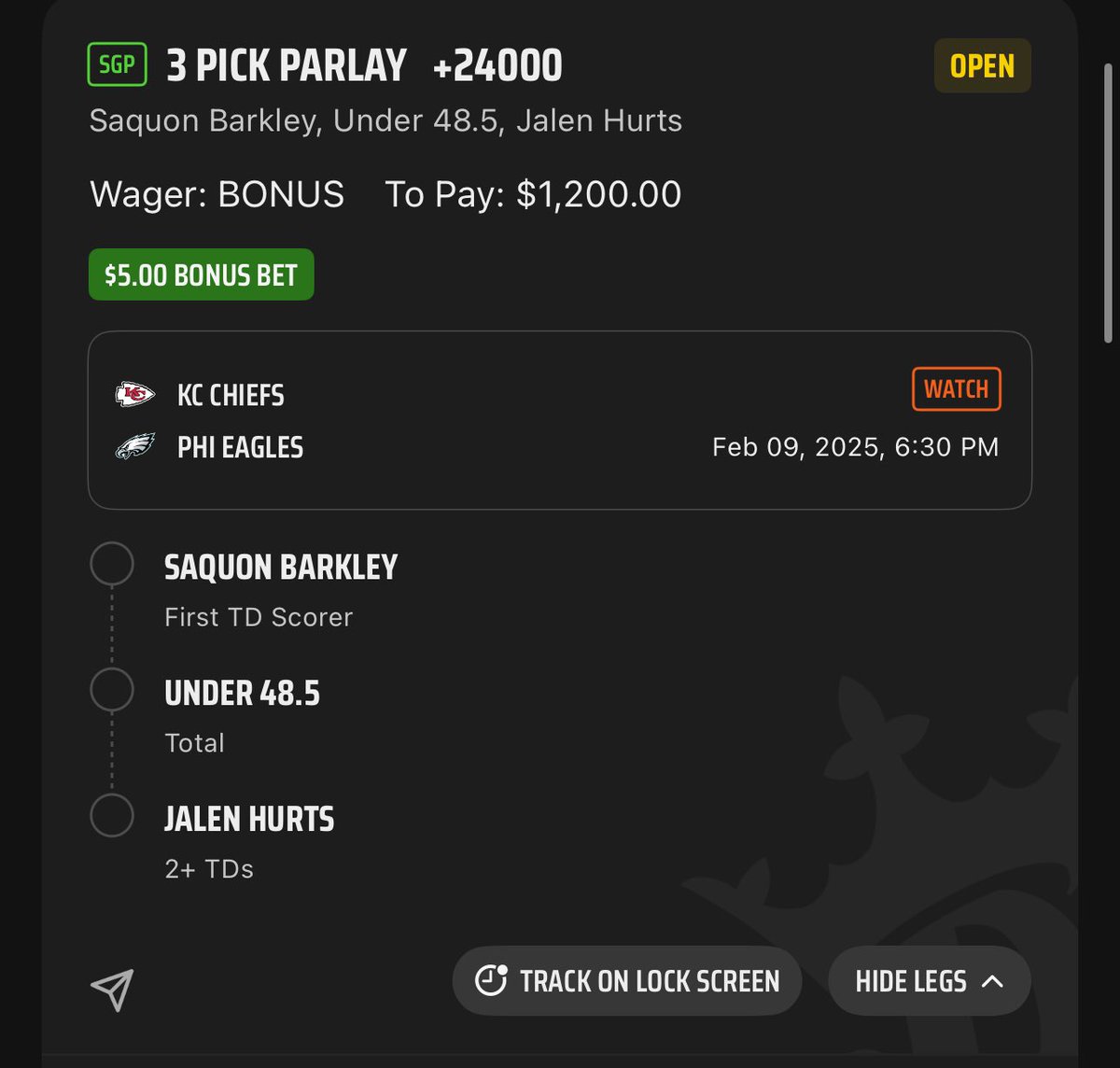 asapdrewbie's tweet photo. @DKSportsbook #LetDKCook i promise i’ll put the bonus on some dumb shit it’s a win win for you https://t.co/BXNLZrfSgI
